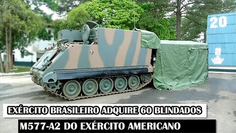 Exército Brasileiro Adquire 60 Blindados M577-A2 Do Exército Americano