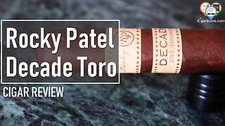 Rocky Patel DECADE Toro - CIGAR REVIEWS by CigarScore