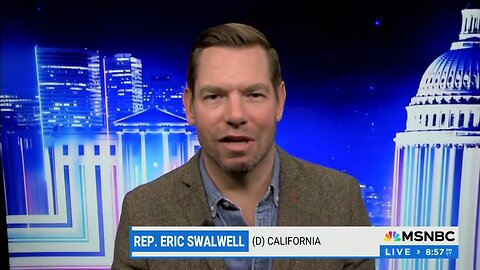 Dem Rep Eric Swalwell, In Fit Of Delusion, Claims Biden Impeachment Inquiry Is "Sick And Perverse"