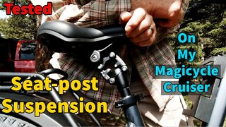 Articulated Ebike Seat-Post Suspension - Tested!