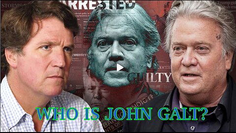 Tucker Carlson W/ Steve Bannon Responds to Being Ordered to Prison. TY JGANON, SGANON