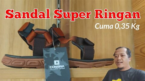 Sandal Gunung Super Light Terbaru dari Consina, Lebih Ringan dari Sandal Jepit @CONSINA TV