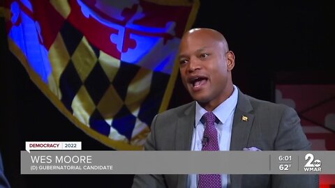 Dan Cox and Wes Moore discuss their individual crime policies