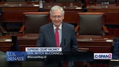 McConnell: Dems’ “Hysterical Claims” About Judge Barrett “Collapse Under The Slightest Examination"