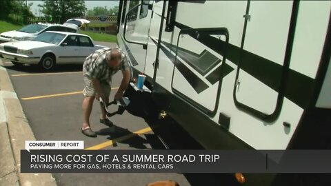 The rising cost of a summer road trip