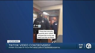 Hospital security threatens patient with arrest over TikTok video, claiming HIPAA violation