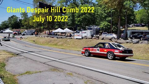 Giants Despair Hill Climb Part 2 Laurel Pa. USA July 10 2022 #GiantsDespairHillClimb #LaurelRunPa