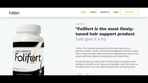 FOLIFORT - Does Folifort Really Work? Folifort Reviews - Honest Review