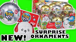 Pikmi Pops Surprise Holiday Ornaments! Exclusive Pikmi Pops Surprise Baubles! Stocking Stuffers 2019