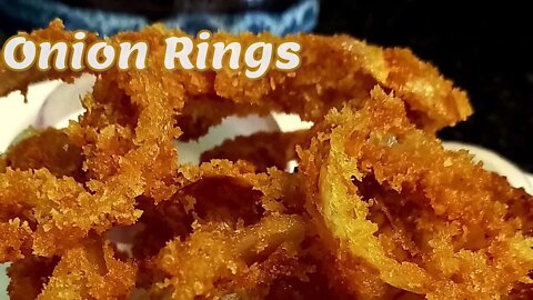 Crunchy Onion Rings made at home #recipe #monsoonsnacks #monsoon #streetfood #foodie #OnionRings