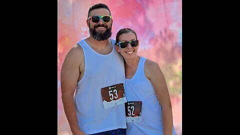 5k Color Run in Lucedale, MS | Wife's First Race!