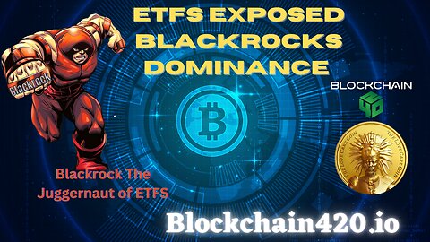 ETFS Exposed Blackrocks Dominance. #bitcoin #blackrock #etfs