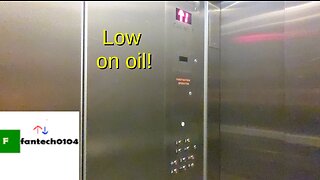 Low on oil elevator @ Campus Center South - Purchase College - Harrison, New York