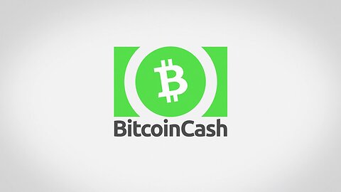 Bitcoin Cash Logo Animation