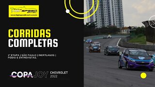 Copa Joy | Corridas Completas | 1ª Etapa | Interlagos | São Paulo | Pódio e Entrevistas.