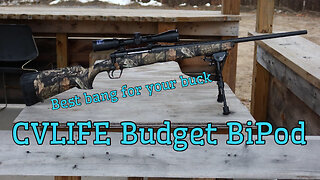 CVLife Budget Rifle BiPod