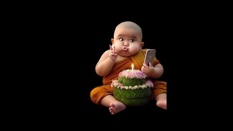 "Snap and Celebrate: Little Monk's Birthday Adventure! 📸✨ #MonkMagic #BirthdayBash #PhotoStopper