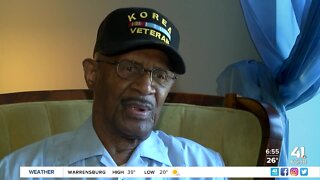 Korean War veteran receives service medals 70 years later