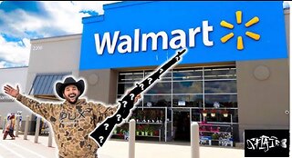 Buying Walmarts MOST EXPENSIVE gun to take hunting. catch, clean, and cook.