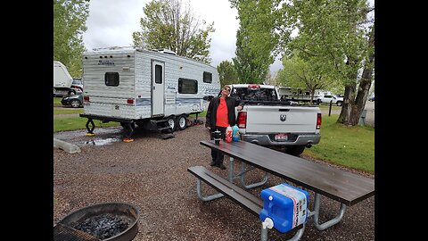 Wood stove in my camper!