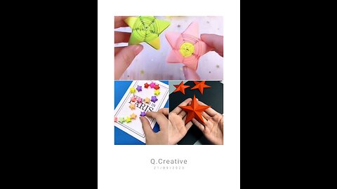 3D Star | Origami Paper | Arts