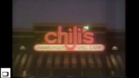 Chilis Restaurant Commercial (1987)