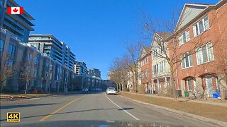 Driving MOST DANGEROUS Neighbourhoods in MARKHAM Ontario | 4K drive video