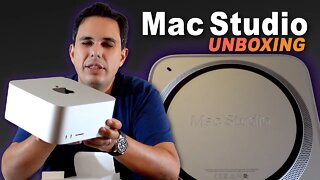 MacStudio o novo Mac da Apple, Unboxing em PT