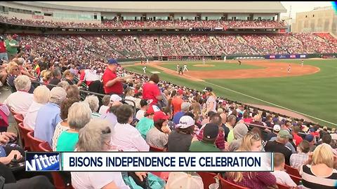 Independence Eve Celebration at Buffalo Bisons