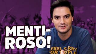 Felipe Neto mente, manipula e foge de debate