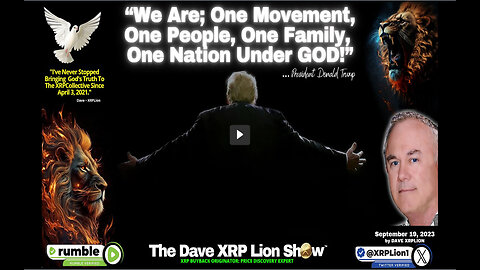 New Whitehats Military Alliance End Khazarian Mafia DAVE XRPLION-SEPT23 (MUST WATCH) TRUMP NEWS