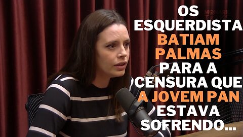 ZOE MARTINEZ FALA DOS MOMENTOS DIFÍCEIS QUE ELA E A JOVEM PAN PASSOU NAS ELEIÇÕES