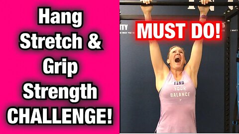 SHOULDER PAIN?! WHY YOU MUST HANG & GRIP STRENGTH CHALLENGE! | Dr K & Dr Wil