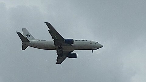 Boeing 737-300F PR-SDQ vindo de Belo Horizonte para Fortaleza