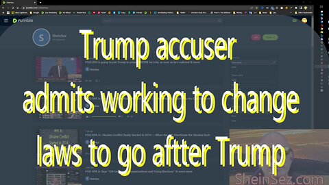 #166 Trump accuser Jean Carroll admits she *helped* NY Dems pass law to get Trump & more