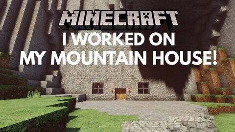 Take a Look at My Minecraft Mountain House!