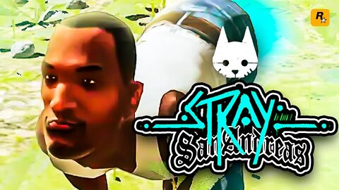 JOGANDO COM CJ DO GTA NO STRAY, QUE MOD MALUCO!!!