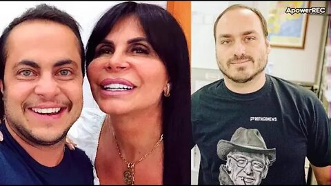 GRETCHEN diz que vai processar Carlos Bolsonaro por tuíte de foto do parto do neto, filho de Thammy