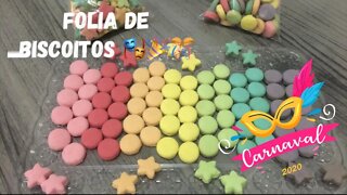 Folia de Biscoitos - Deliciosos Biscoitos Coloridos para você Lucrar muito nesse Carnaval!!