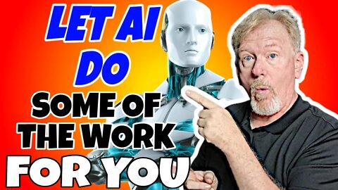 Let AI Do Some of The Work For You - AI COntent Creation #Shorts