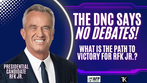 The DNC Says 'No Debates' for 2024 Primary Candidates