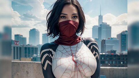 spider girl in different costumes lookbook ai art92