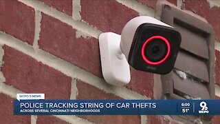 Police track string of car thefts around Cincinnati