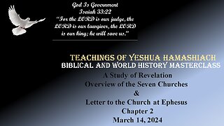 3-14-24 Study of Revelation - Overview of Letters to Churches & Review of Letter to Ephesus