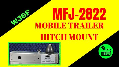 MFJ-2822 Truck Trailer Hitch Antenna Mount
