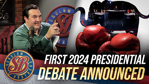 First 2024 Presidential Debate Announced, Cringe Kamala Harris’ Favorite Thing, And Ukraine War At One Year