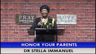 HONOR YOUR PARENTS. Dr Stella Immanuel, Bilingual: English & Spanish