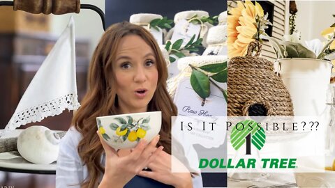 Let's Find 9 Elegant Summer Decorations at Dollar Tree! I'm so inspired!!