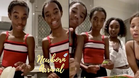Diddy's Daughters Learn To Cook Creole Chicken! 👩🏽‍🍳