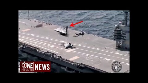 Inteligência americana mostra vídeo da aterrissagem de OVNIs no porta-aviões USS Carl Vinson
